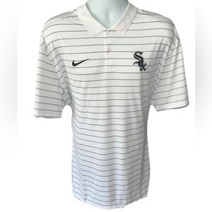 Men's Chicago White Sox Nike White Polo